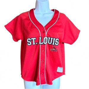 St. Louis Cardinals Lady Slugger Baseball Jersey Size Small